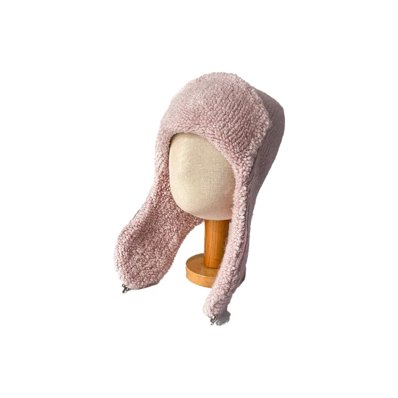 AAJF Rabbit Fur Blend Trapper Hats Unisex-5