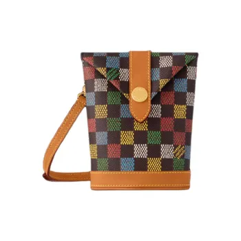 LOUIS VUITTON Coated Canvas Shoulder Bag Unisex Multicolor