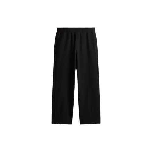 H&M New Year Knitted Sweatpants Men Black