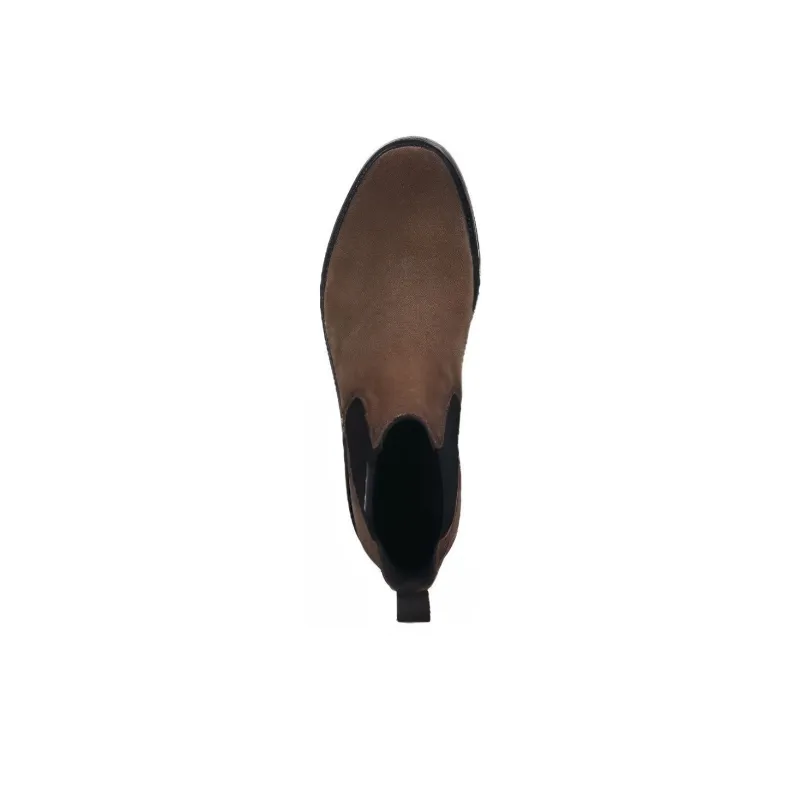 Bugatti Short Chelsea Boots Men's Brown-3