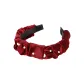Vintage Red Velour Headband
