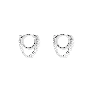 EAR PARTNER 925 Sterling Silver Earrings Women's