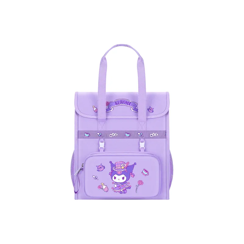 Hello Kitty Sanrio Series Polyester Handbag Shoulder Bag Tutoring Bag Kids' Purple-1