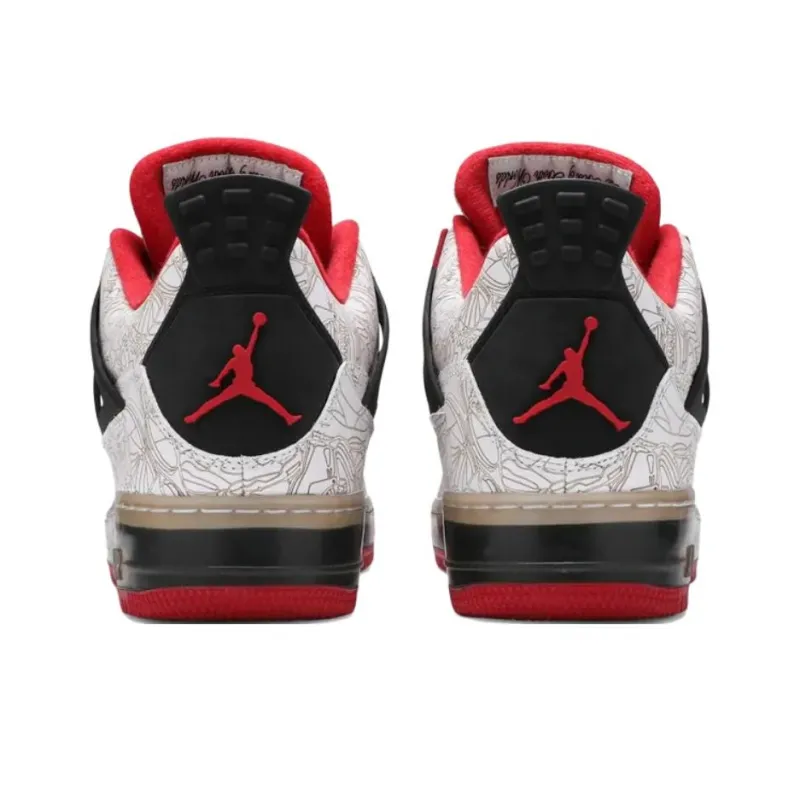 Jordan Fusion 4 White Laser-4