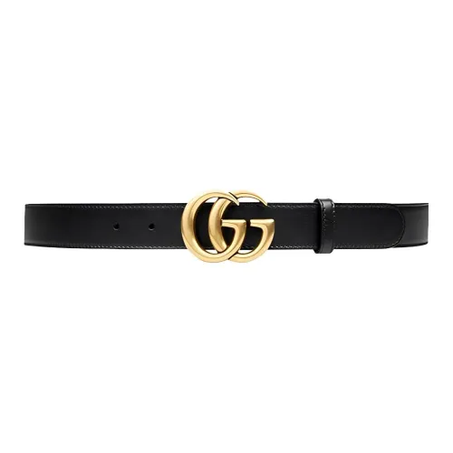 GUCCI Gg Marmont Leather Belt