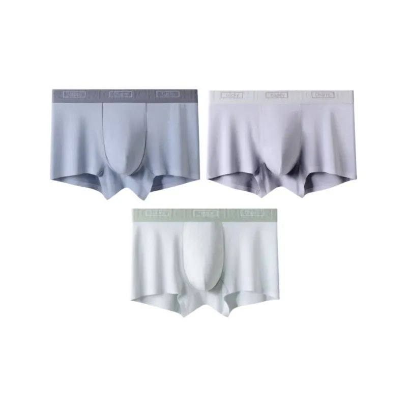 Qiao Ni Tong Underpants Men's 3 Pack-4