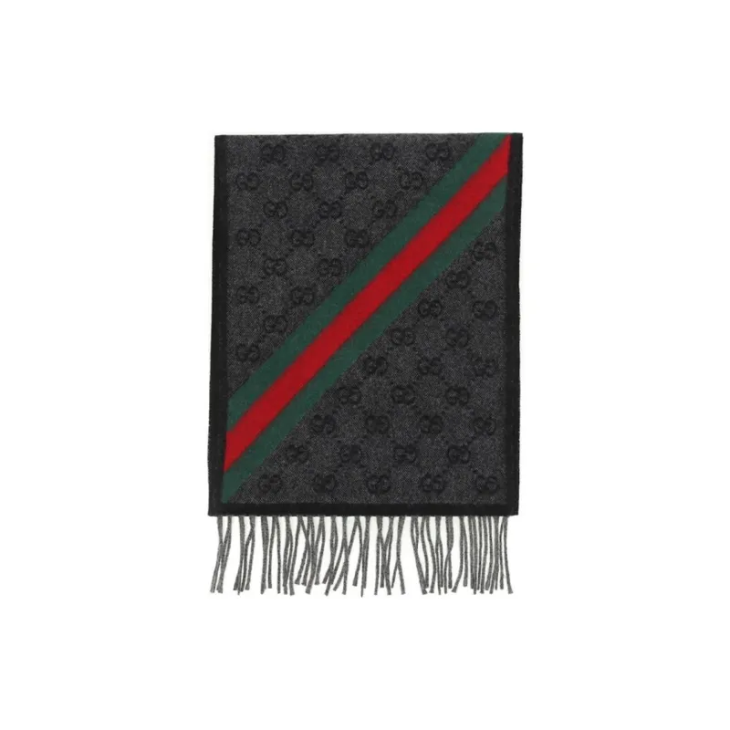 GUCCI Nikky Wool Scarf-3