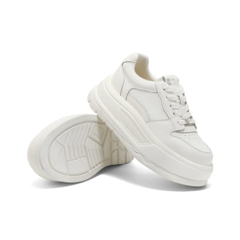BELLE Lightweight Wear-Resistant And Slip-Resistant Low-Top Skateboard Shoes Women's-4