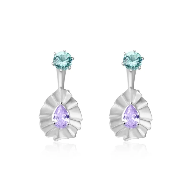 Lost In Echo 925 Sterling Silver Earrings Women's-0