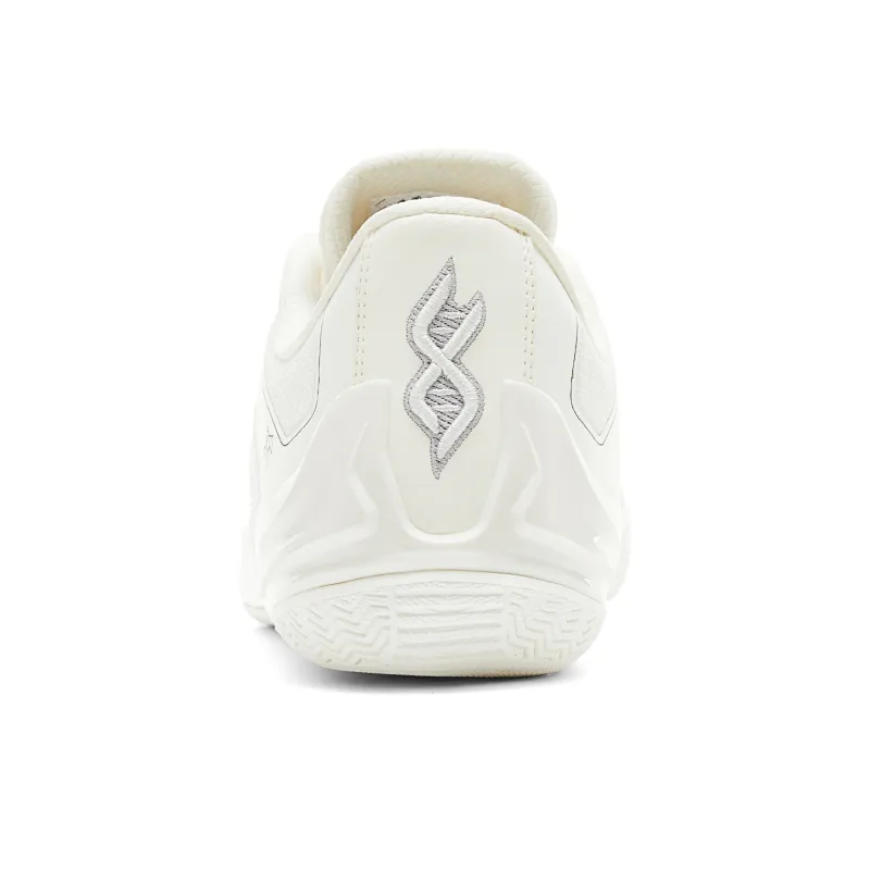 PEAK Anti Slip And Wear Resistant Coverage Rebound Low Top Professional Performance Basketball Shoes Men's Ivory-4