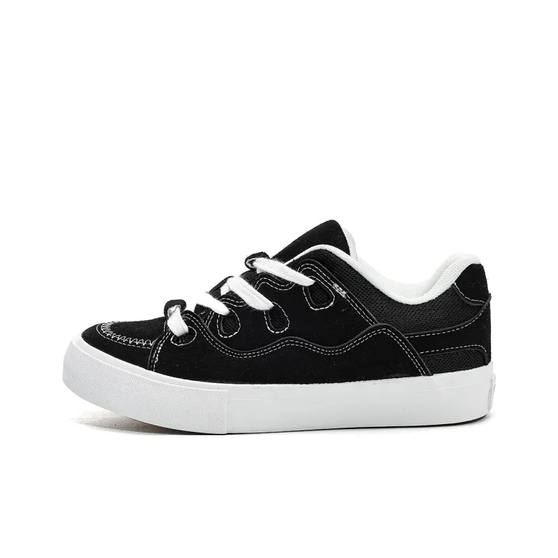 Dafu Leaps Forward Anti-Slip Wear-Resistant Low-Top Skateboard Shoes Unisex-37