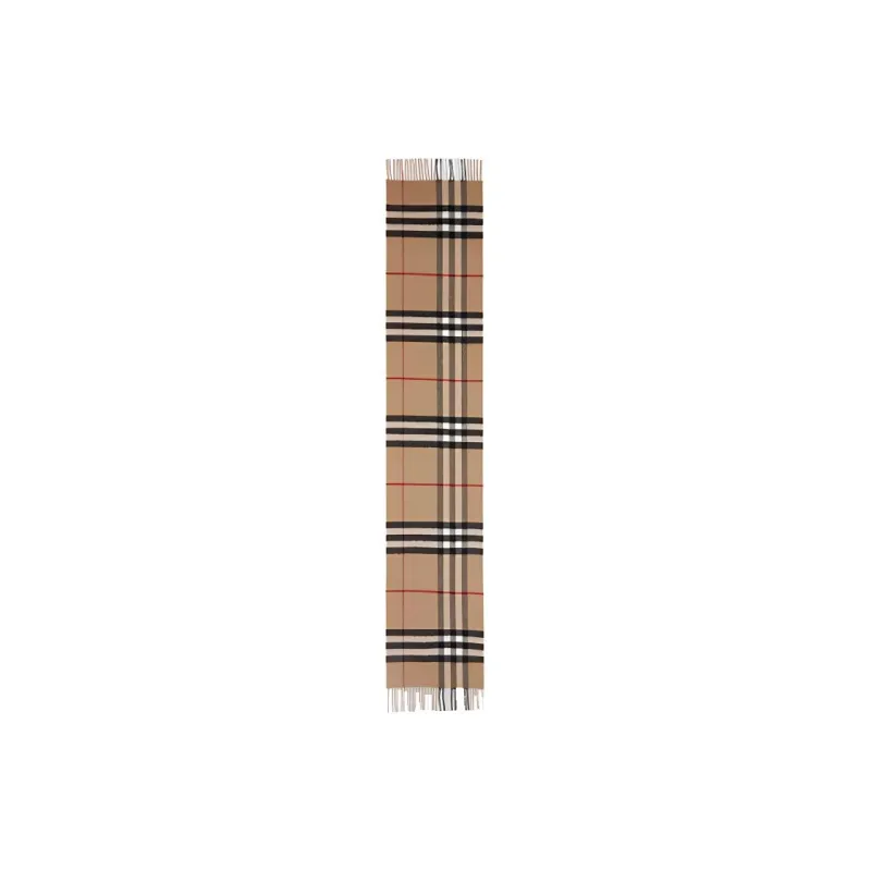 Burberry The Classic Check Cashmere Scarf-1