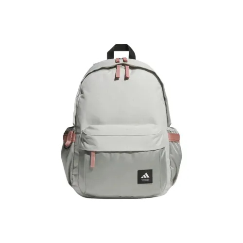 Adidas Thermoplastic Elastomer Backpack Large Size Unisex Miracle Silver