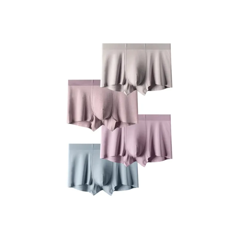 Qiao Ni Tong Underpants Men's 4 Pack-5