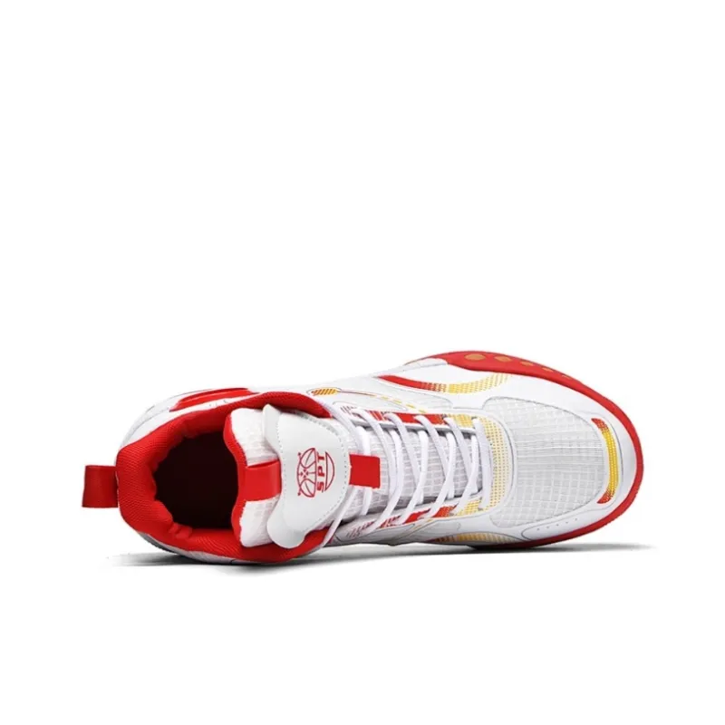 SOURCE Cushioning, Slip Resistant, Abrasion Resistant, Rebound Mid Top Basketball Shoes Unisex-20
