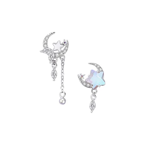 KEMLAIDA S925 Silver Earrings Women's