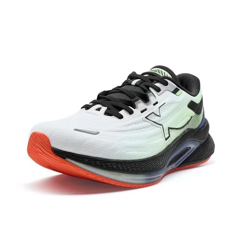 XTEP Tank Cheng 2.0 Support Anti Slip And Wear Resistant Low Top Training Running Shoes Men's White Green-1