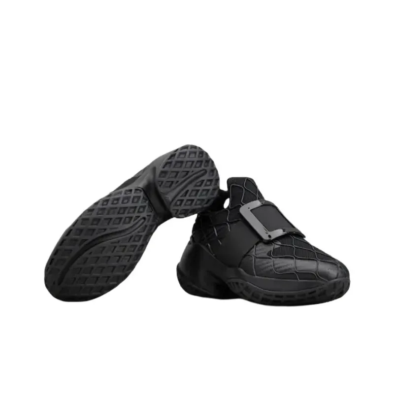 Roger Vivier Viv' Run Technical Lacquered Buckle Sneakers Women's-6
