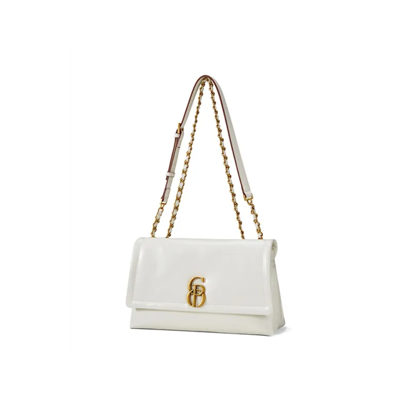 PIERRE CARDIN Oil Wax Cow Leather Shoulder Bag, Crossbody Bag Women's Multicolor-8