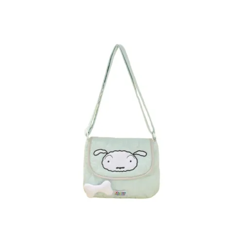 Cool Fun Polyester Crossbody Bag Regular Women's Little White Blue/Left Guard Purple/Little Xin White