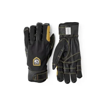 HESTRA Sheepskin Sports Gloves Unisex Black