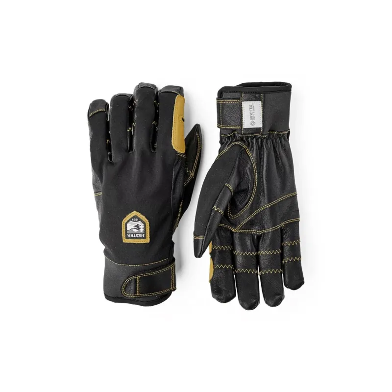 HESTRA Sheepskin Sports Gloves Unisex Black-0