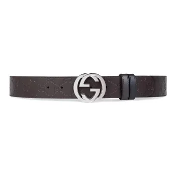 GUCCI Leather Belts Men