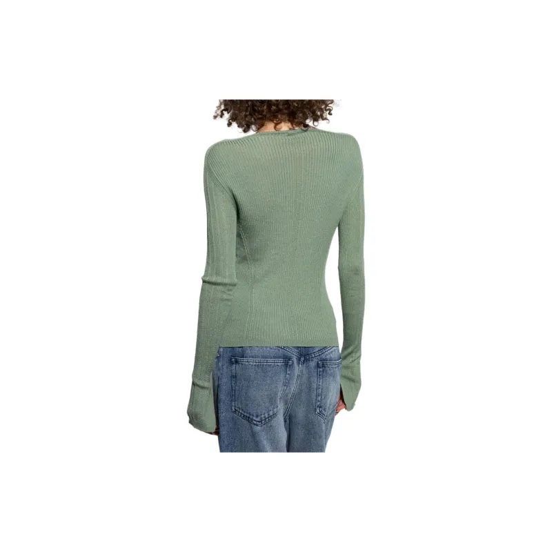 Lanvin Boat Neck Fitted Jumper-3