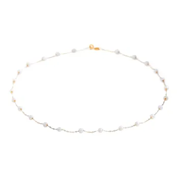 ZHENZHUAOMI Freshwater Pearl Necklaces Women's