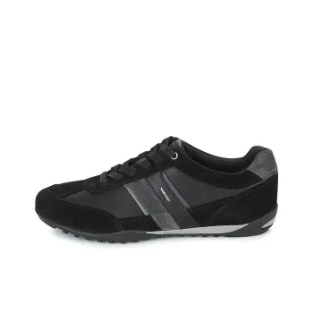 GEOX Abrasion Resistant Low Top Casual Shoes Men's Black