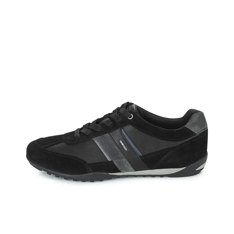 GEOX Abrasion Resistant Low Top Casual Shoes Men's Black-0