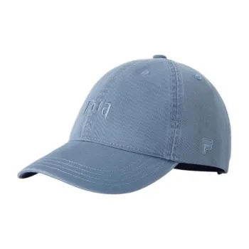 FILA FUSION Cotton Baseball Caps Unisex Mountain Spring Blue