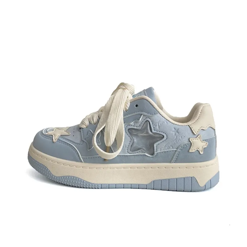Than Than Me Anti-Slip And Wear-Resistant Breathable Low-Top Skateboard Shoes Women's-5