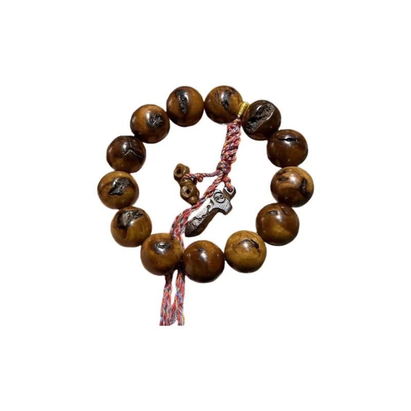 SHUZHUO Lightning Struck Wood Bracelets Unisex-5
