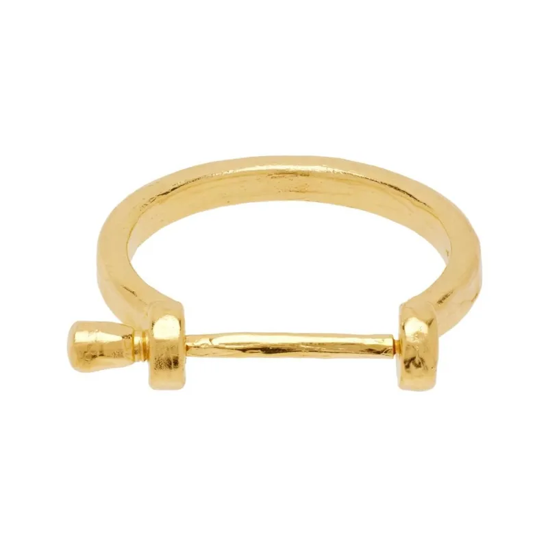 Alighieri The Armour Unlocked Screw Bangle Bracelet-1