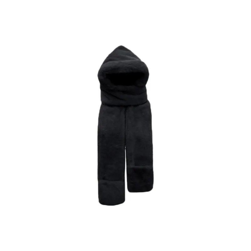 Warrior Polyester Hoods & Plush Hats Unisex Black-3