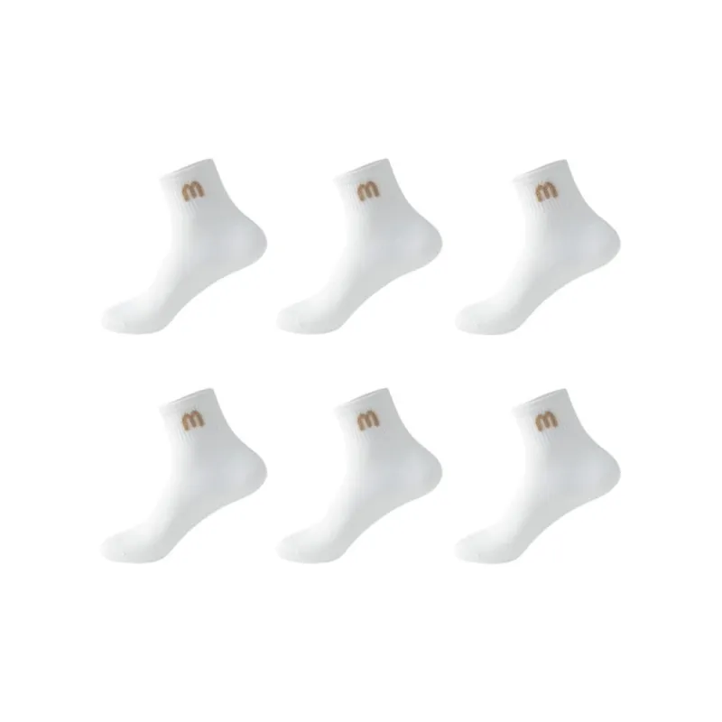 Lanza Mid Calf Socks Women's 6 Pack-17