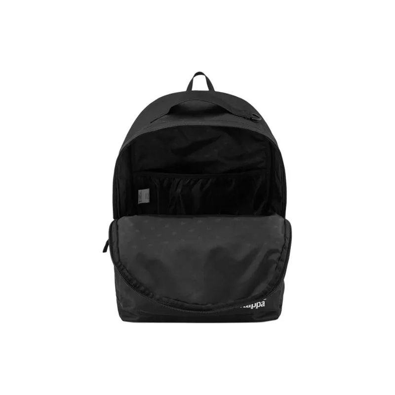 Kappa Polyester Backpack Regular Unisex Black-3