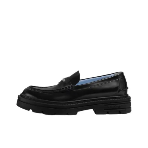 VERSACE Adriano Loafers Men's Black