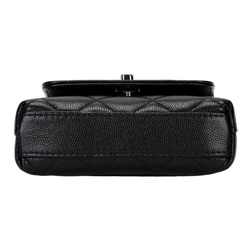 CHANEL Grain Caviar Calfskin Shoulder Bag, Crossbody Bag, Handbag Women's Black-3