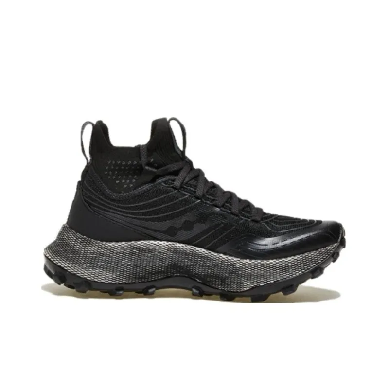 Saucony Endorphin Trail Mid Black Gravel-1