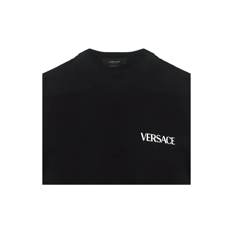 VERSACE La Medusa T Shirts Men Black-2