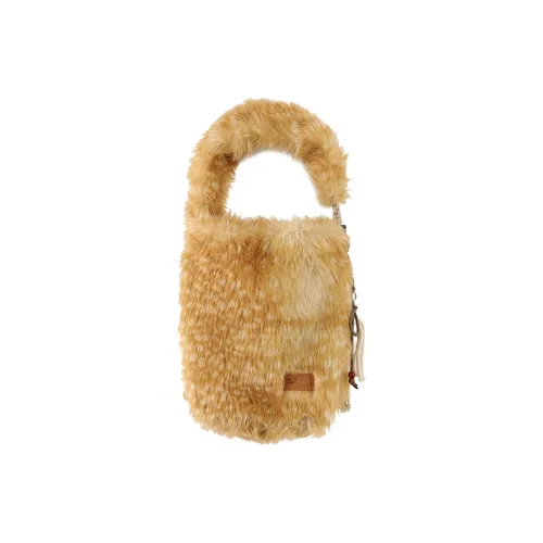 Crying Center Fabric Handbag Women's Deer Wool