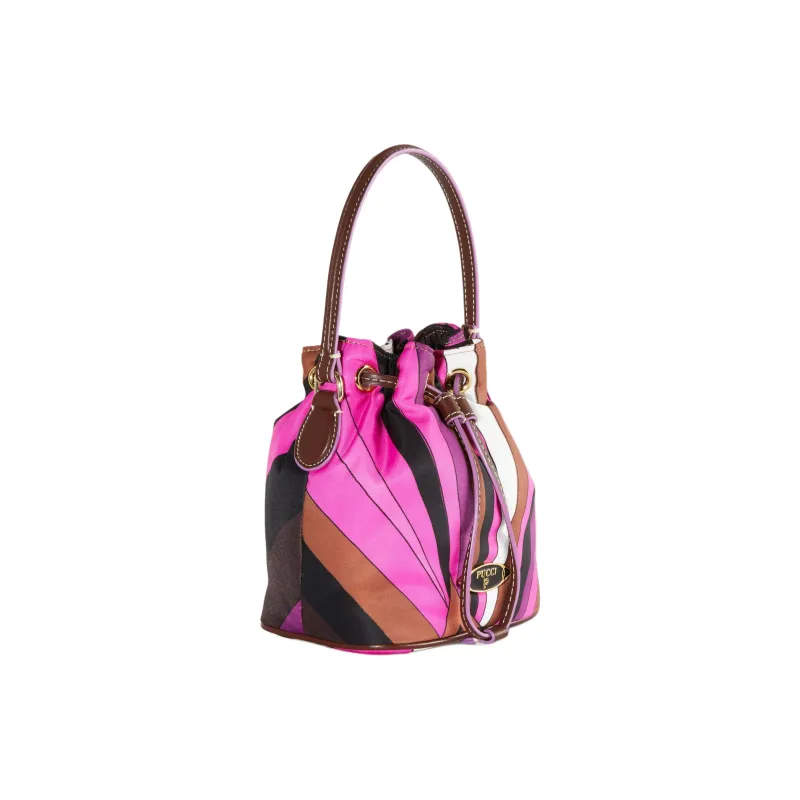 EMILIO PUCCI Yummy Drawstring Bucket Bag-1