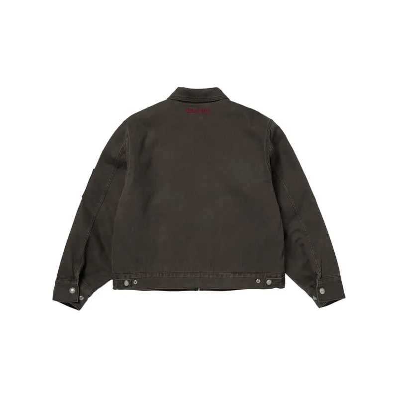 Dickies X THUG CLUB Dickies Collaboration Jackets Unisex Brown-1