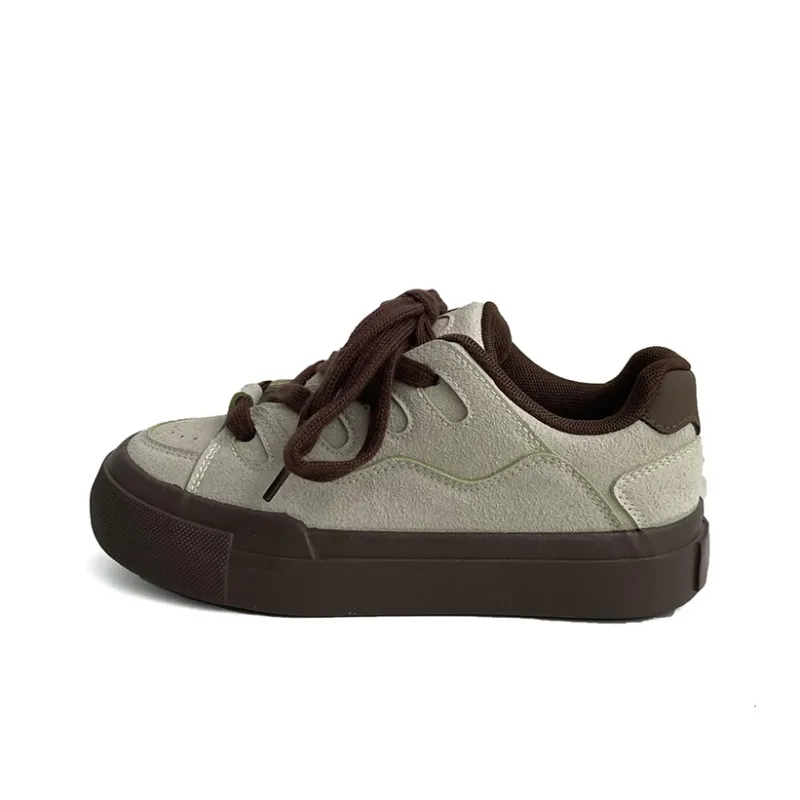 Than Than Me Anti-Slip And Wear-Resistant Breathable Low-Top Skateboard Shoes Women's-12