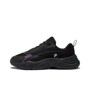 FILA FUSION Conch D Anti Slip Wear Resistant Low Top Casual Shoes Men's Black
