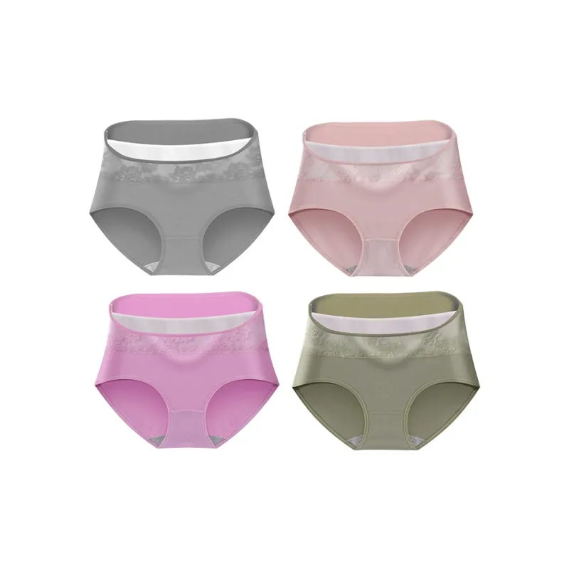 Disney Thickened And Fleece Lined 100% Cotton Underpants Women's 4 Pack-8