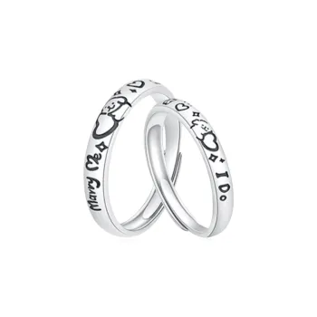 STQ S999 Fine Silver Rings Unisex