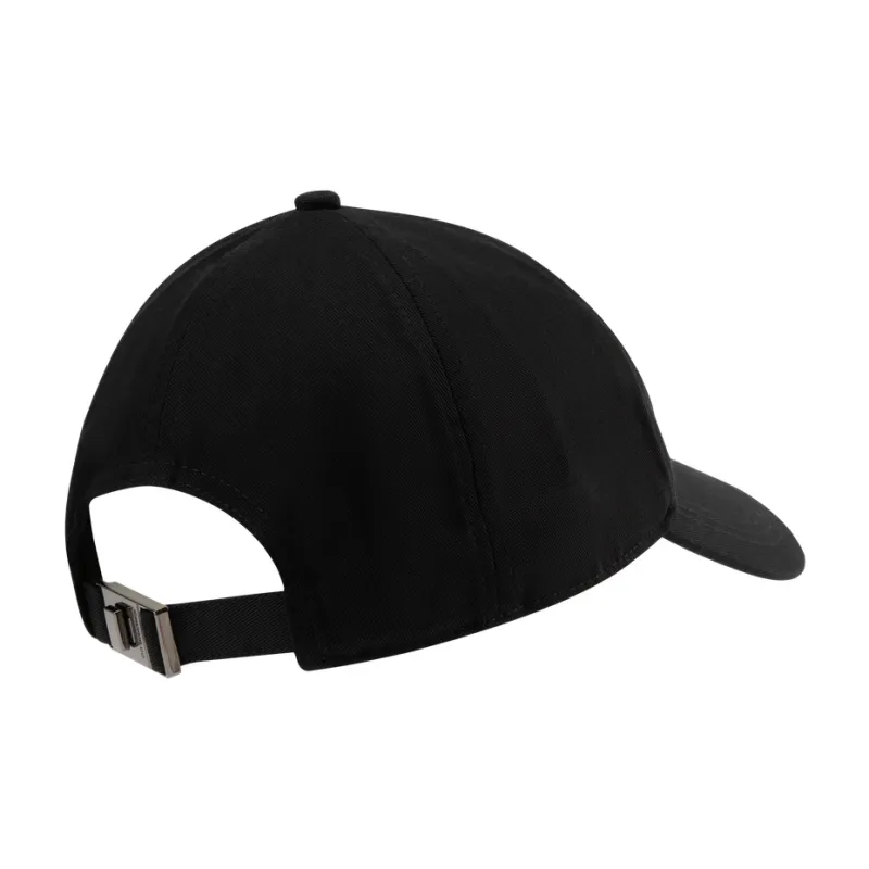 CALVIN KLEIN Cotton Baseball Caps Unisex Space Black-2